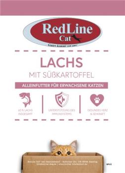 RedLine Cat Adult Lachs mit Süßkartoffel getreidefrei 400 g